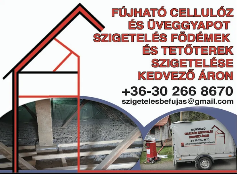Fújható szigetelés munkálatok - Tóth Balázs